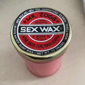 Homemade sex wax candle